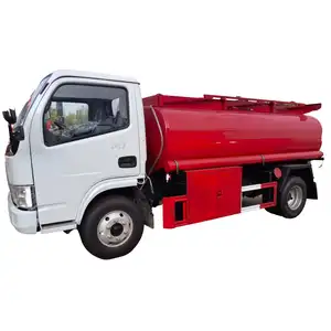 Dongfeng 10 CBM caminhão de óleo de aço carbono gasolina Dispenser móvel reabastecer óleo diesel Bowser caminhão tanque de combustível