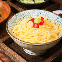 Nouilles de maïs spaghetti - Vegan - Sans gluten - Farine de maïs non-OGM - Fabriqué dans le nord-est de la Chine - Sachet frais