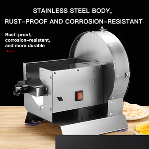 इलेक्ट्रिक सब्जी स्नीलर सब्जी श्रेडर मशीन वाणिज्यिक सब्जी कटर फल स्लिसर मशीन सब्जी डिशर मशीन - Product Image 3