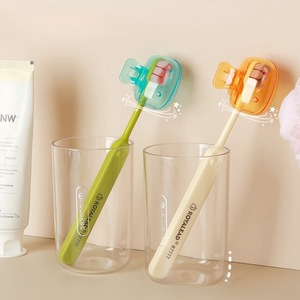 Toothbrush Organizer Clip Portable Plastic Travel Toothbrush Case With Protective Cap For On The Go Use - Product Image 3