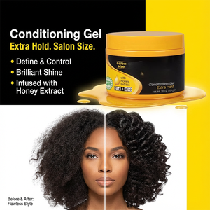 Cera para Trenzas Honey Extra All Day Locks, Fijación Fuerte, Anti-Frizz, Hipoalergénica, Unisex, para Todo Tipo de Cabello - Product Image 2