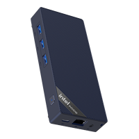 Zkmagic Dernier Mini PC Intel N100 N150 PCIE3.0/NVMe/Sata HDMI2.1 Type C Sortie 4K N150 Mini PC Lecteur d'affichage numérique