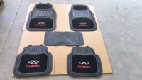 Accessoires de voiture, tapis de sol de voiture, tapis de voiture universels, 5 pièces pour Toyota, BYD, Chery, Geely, Renault, Peugeot, Citroën