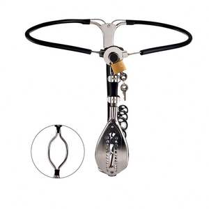 <span class=keywords><strong>Jaula</strong></span> <span class=keywords><strong>de</strong></span> <span class=keywords><strong>Castidad</strong></span> <span class=keywords><strong>de</strong></span> Acero Inoxidable con Cinturón <span class=keywords><strong>de</strong></span> Bondage <span class=keywords><strong>de</strong></span> Silicona, Candado <span class=keywords><strong>de</strong></span> <span class=keywords><strong>Castidad</strong></span>, Juguete Sexual para Mujeres y Hombres, Juguetes Sexuales - Product Image 6