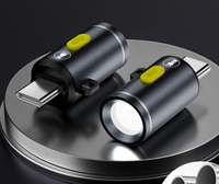 Lumière LED de type C USB-C mâle, éclairage d'ambiance intérieur pour la marche en plein air, le cyclisme, le chargeur de téléphone portable, lampe de nuit 210