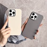 Étui de téléphone magnétique de luxe en TPU avec protection antichoc et estampage à chaud pour 17/16 Pro/15/14 XR/XS MAX/11/12/13/8/7 Plus