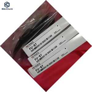 Capteur à fibre optique réfléchissant coaxial FU-87, détection 550 mm, fil d'or 0,005 mm, filetage M4, acier inoxydable, 2 m, découpe libre - Product Image 1