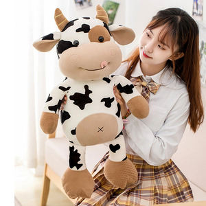 Adorable Peluche Vache, Jouet en Peluche Vache du Zodiaque Chinois, Poupée en Tissu, Cadeau du Nouvel An, Cadeau d'Anniversaire pour Fille, Jouet Promotionnel - Product Image 4