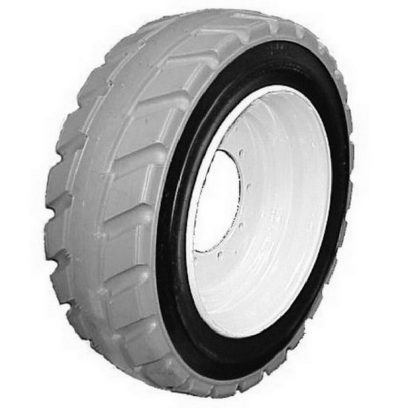 240/55D17.5 PU Foam Filled Solid Tyre Customized Rims