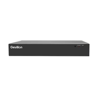 Gevilion XVR-HGS8104 Enregistreur DVR de sécurité autonome 4 canaux 1080P AHD Full HD avec audio bidirectionnel et détection humaine