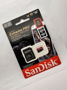 การ์ดหน่วยความจำ SanDisk Extreme Pro ของแท้ใหม่เอี่ยม ความเร็วสูง ขนาด 16GB 32GB 64GB 128GB 256GB พร้อมอะแดปเตอร์ - Product Image 2