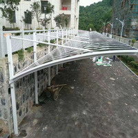 Abri de voiture moderne en aluminium, auvent de garage, carport, matériau de toiture pare-soleil, vente de carports métalliques