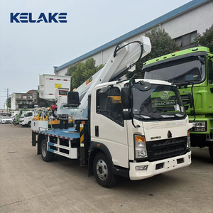 Camion plateforme aérienne télescopique de 30 m, 4x2, pour travaux en haute altitude avec nacelle - Product Image 4
