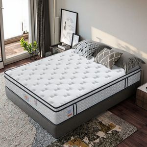 Ngủ tốt Vua Kích thước phòng ngủ bọt Nệm nén cuộn lên độc lập túi cao su mùa xuân nệm trong một hộp - Product Image 2