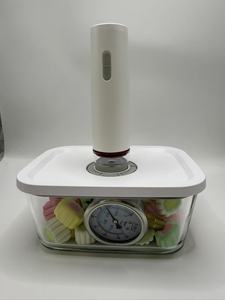 Hũ thủy tinh kín khí giữ tươi thực phẩm, hộp nhựa hút chân không dùng cho tủ lạnh, có bơm - Product Image 4