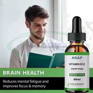 VitaSpring OEM Matière première Vitamine B12 Gouttes liquides Suppléments de santé Vegan 5000 Mcg Gouttes de vitamine B12 - Product Image 2