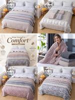 Vente directe d'usine, convient pour la maison, les voyages et l'école, couverture double lestée, logo personnalisé, couverture douce, chaude et confortable