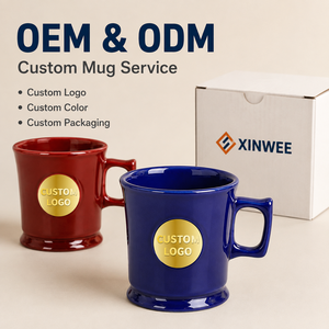 Taza de Cerámica Personalizada para Regalo Corporativo con Logotipo de Cobre, Taza de Café de Porcelana del Proveedor para Promociones Empresariales - Product Image 3