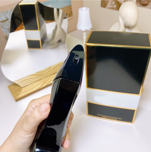 <span class=keywords><strong>Parfum</strong></span> pour <span class=keywords><strong>femme</strong></span> EDP 80ml en stock, prêt à expédier, écologique, frais, longue tenue, flacon stiletto dégradé rouge et noir, <span class=keywords><strong>talon</strong></span> doré - Product Image 2