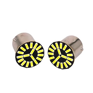 Nuove Lampade LED Auto Super Luminose YD 1157 4014 19SMD <span class=keywords><strong>P21W</strong></span> BA15S Bianche/Gialle per Indicatori di Direzione e Freni 12V per Auto, Garanzia 1 Anno - Product Image 4