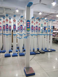 เครื่องชั่งดิจิตอลพร้อมเครื่อง<span class=keywords><strong>ตรวจ</strong></span>จับอัลตราโซนิกเพื่อวัดส่วนสูงและน้ำหนัก <span class=keywords><strong>BMI</strong></span> อัตโนมัติ - Product Image 3