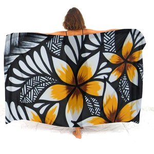 Khăn quàng sarong kiểu dân tộc mùa hè thiết kế mới dành cho nữ, họa tiết bộ lạc Samoa Polynesia, váy quấn đi biển, váy tắm cho nữ - Product Image 5