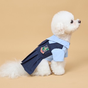Bestseller Transfrontaliero Estivo: Vestitino per Cani e Gatti in Stile Thai e Britannico, Uniforme Scolastica Carina - Product Image 3