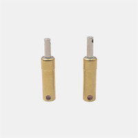 Accessoires de tampon de charnière d'armoire amortisseur hydraulique de tampon de fermeture douce amovible en métal d'huile