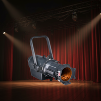 350W LED Film- und TV-Profilstrahler Ellipsoidales Licht-CRI92+ Wählbarer 19/26/36 Grad Strahl DMX512-Steuerung Studio Broadcast-Qualität
