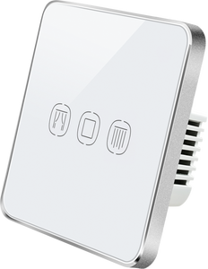 Interrupteur mural intelligent Tuya ZIGBEE pour rideaux électriques, compatible avec Alexa et Google Home, norme européenne - Product Image 4