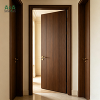 Porte intérieure insonorisée en polymère SLS, porte battante acoustique préfinie pour chambre à coucher