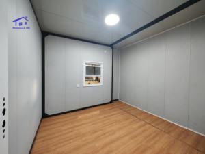 บ้านคอนเทนเนอร์เหล็กแบบพกพา พับได้ ขยายได้ หรูหรา ผลิตตามสั่ง สำหรับใช้เป็นโรงเรียน อพาร์ทเมนต์ บ้านสำเร็จรูป - Product Image 3