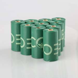 Bolsas de Plástico Personalizadas al por Mayor, Bolsas de Basura Totalmente Compostables para Perros, Bolsas de Basura Desechables Compostables para Mascotas - Product Image 4