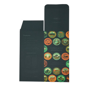 Scatola di Imballaggio in Cartone Stampato Personalizzato, Cartone Pieghevole per Prodotti Sanitari con Fondo Preincollato, Facile Montaggio - Product Image 1