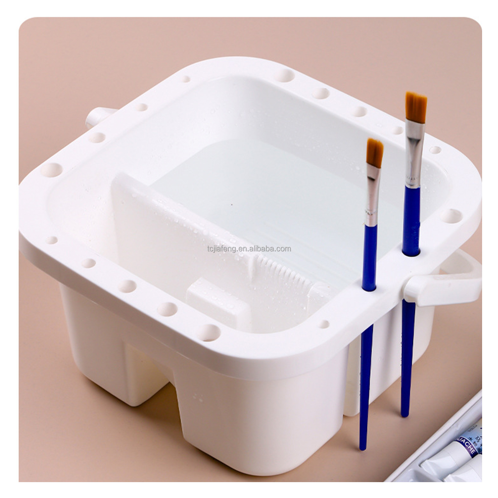 Кисть для мойки краски Artecho оптом с голубыми отверстиями