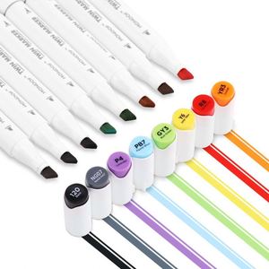 2024 New Premium Durable Material <b>Brush</b> Tip Marker Set Art Design with New Promotion - Product Image 2