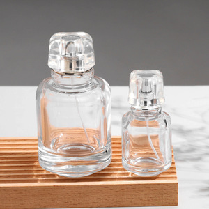 Botella de Spray Cosmética de Vidrio Transparente de Lujo, Tipo Presión, Botella Vacía para Dispensar Muestras de Perfume de Viaje - Product Image 2