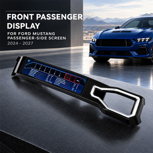 Écran d'affichage passager Foforfor pour <span class=keywords><strong>Ford</strong></span> <span class=keywords><strong>Mustang</strong></span> 2024-2027, écran de divertissement copilote sans fil CarPlay HD à commande tactile - Product Image 1