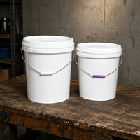 Barils Alimentaires Épaissis, de 5L à 30L de Capacité, avec Conception Scellée, Idéaux pour Stocker l'Huile Comestible, la Confiture, le Miel, etc.