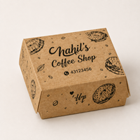 Fabricant de contenants jetables en carton pour emballages alimentaires personnalisés et durables (burgers, frites) pour les chaînes de cafés