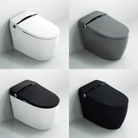 Salle de bain électrique moderne à capteur automatique, toilette intelligente japonaise intelligente, cuvette de toilette, toilette intelligente automatique