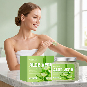 Exfoliante Facial y Corporal OCEAURA de Aguacate, Rosa y Aloe Vera para Limpieza <span class=keywords><strong>Profunda</strong></span>, 150g - Product Image 5