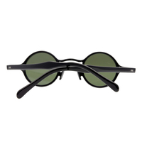 Lunettes de soleil Art rétro originales conçues à la main monture de lunettes ronde en acétate