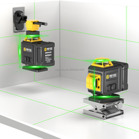 YaJin H3 Niveau laser vert 3D haute précision 16 lignes, qualité industrielle/bricolage, pour maçonnerie, durable, auto-nivelant 360°