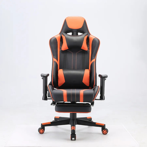 Chaise de jeu moderne Silla <span class=keywords><strong>Gamer</strong></span>, bon marché, de haute qualité, personnalisable, vente chaude, mécanisme de <span class=keywords><strong>bureau</strong></span> réglable en hauteur, avec <span class=keywords><strong>repose</strong></span>-pieds - Product Image 1
