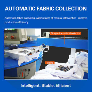 Presse à chaud pneumatique automatique à 6 stations Rotary Carouse 60x40cm <span class=keywords><strong>pour</strong></span> sacs non tissés - Product Image 5