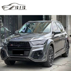 ชุดแต่งสไตล์ <span class=keywords><strong>ABT</strong></span> Wide สำหรับ Audi Q7 <span class=keywords><strong>SQ7</strong></span> ปี 2016-2019 ประกอบด้วยลิ้นหน้า, ดิฟฟิวเซอร์หลัง, สเกิร์ตข้าง, บังโคลน, สปอยเลอร์หลัง - Product Image 6