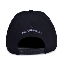Casquette Snapback de Haute Qualité Personnalisée Non Structurée avec Étiquette en Caoutchouc Noire Réglable Technique de Broderie 3D Unisexe Sports de Plein Air