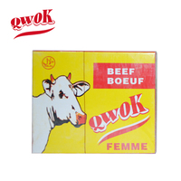 Cubes de bouillon de poulet HALAL, cubes d'assaisonnement, marques de cubes de bouillon