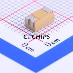 Condensateur au tantale CA45-C010K107T CASE-C-6032 ( Capacité : 100uF )( Précision : 10% Tension nominale : 10V ) - Product Image 2